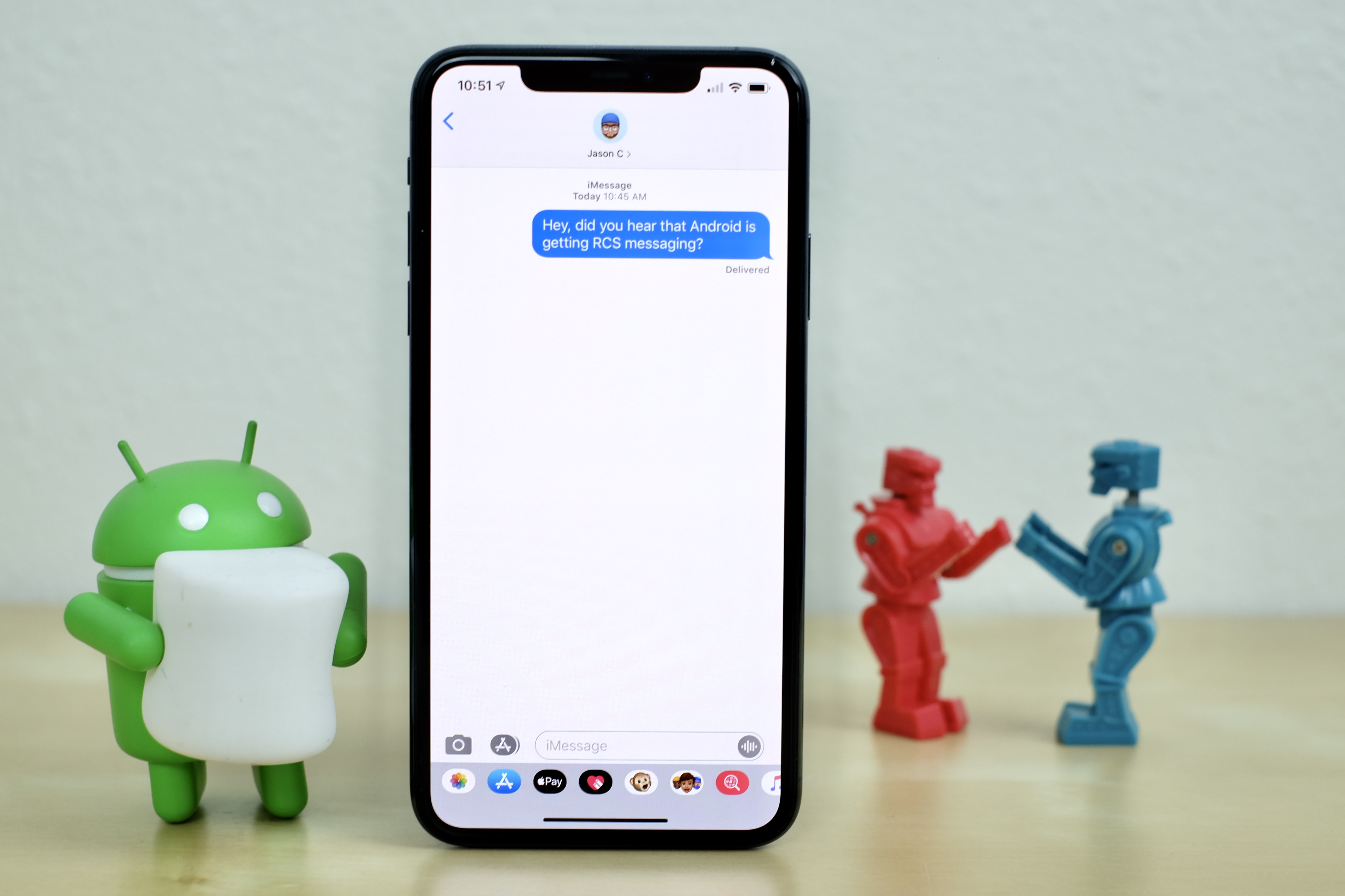 Messaging between Android and iPhone is about to get better... kind of.