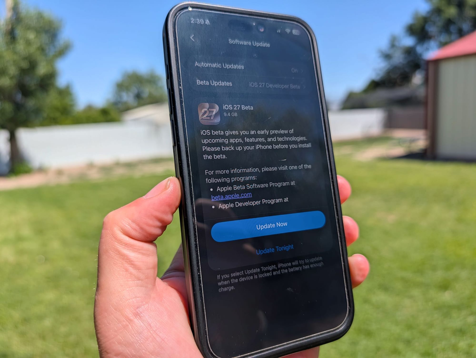 How to install the iOS 27 developer beta