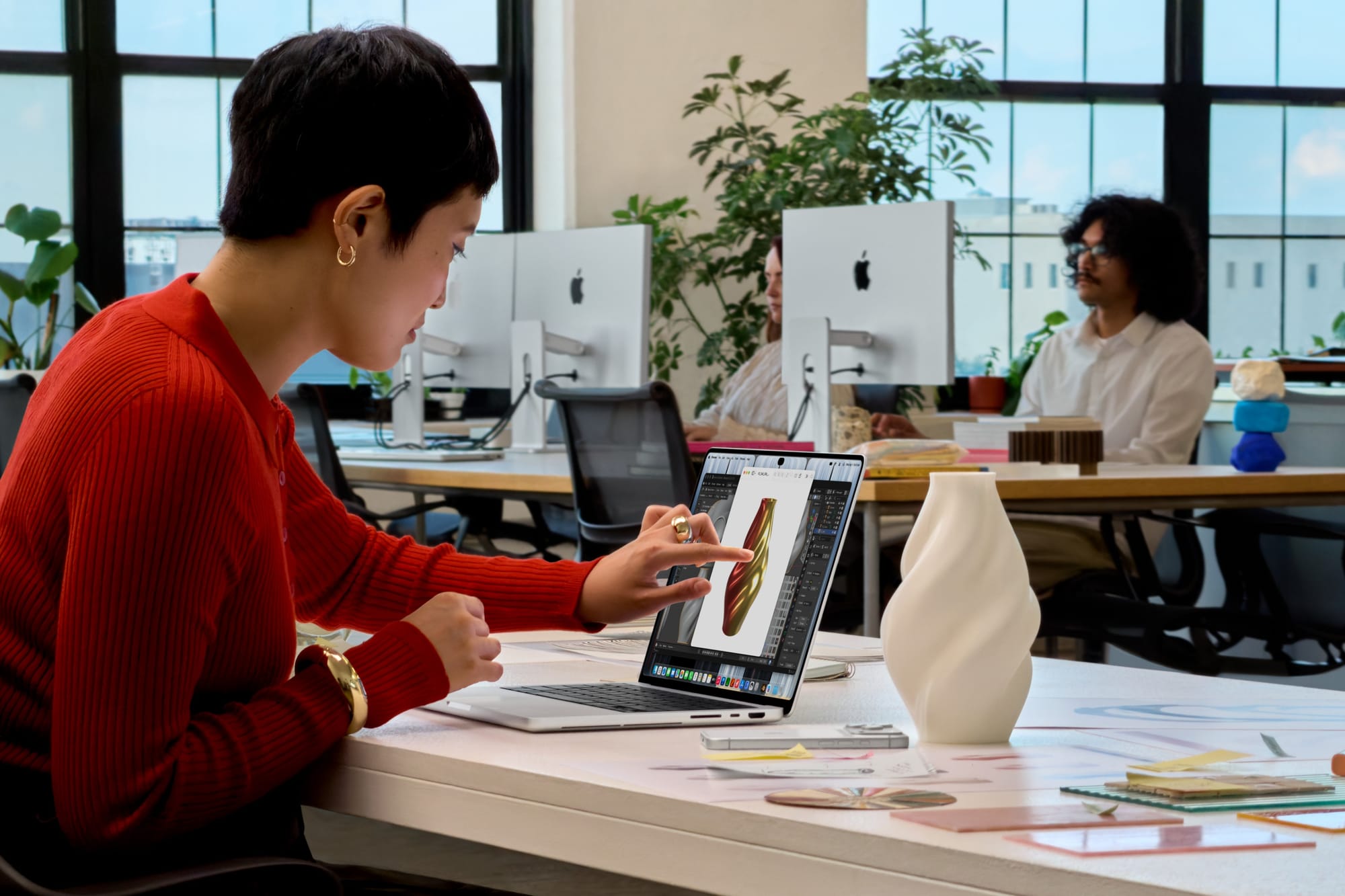 A touchscreen MacBook Pro? Cool!
