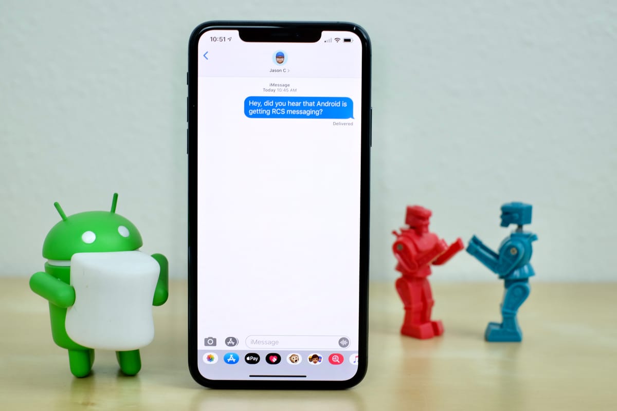 Messaging between Android and iPhone is about to get better... kind of.