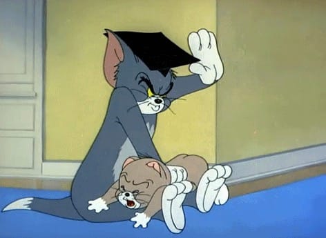 A game of cat-and-mouse