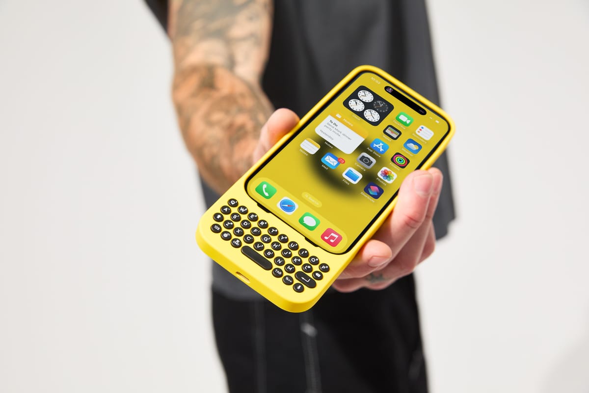 The return of the physical keyboard?