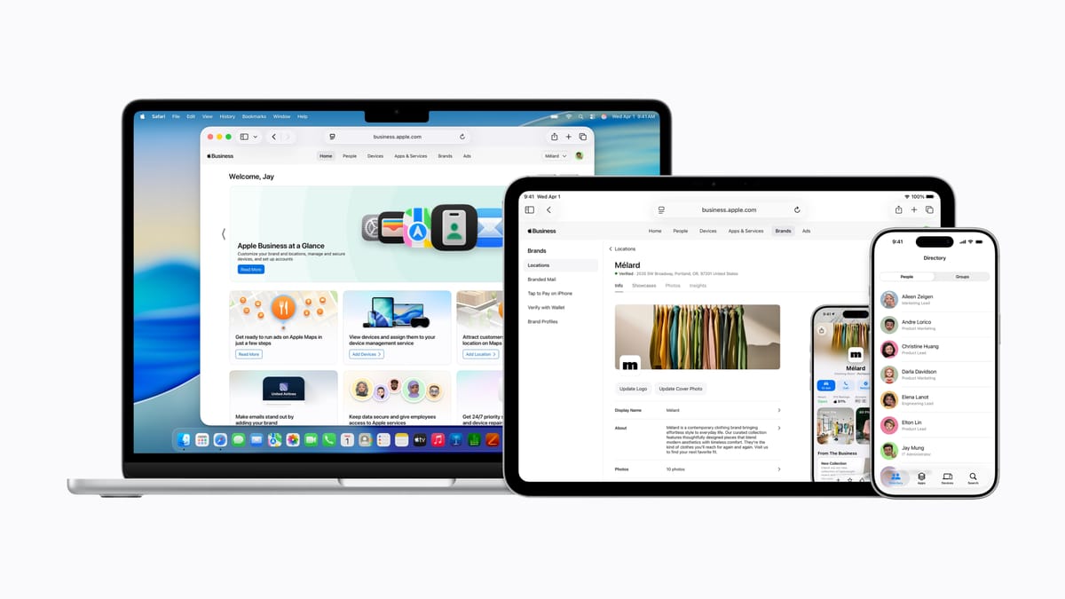 Apple's new business platform is free and launches April 14