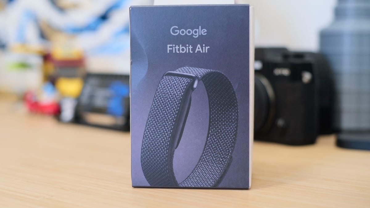 Unboxing the Google Fitbit Air: In pictures