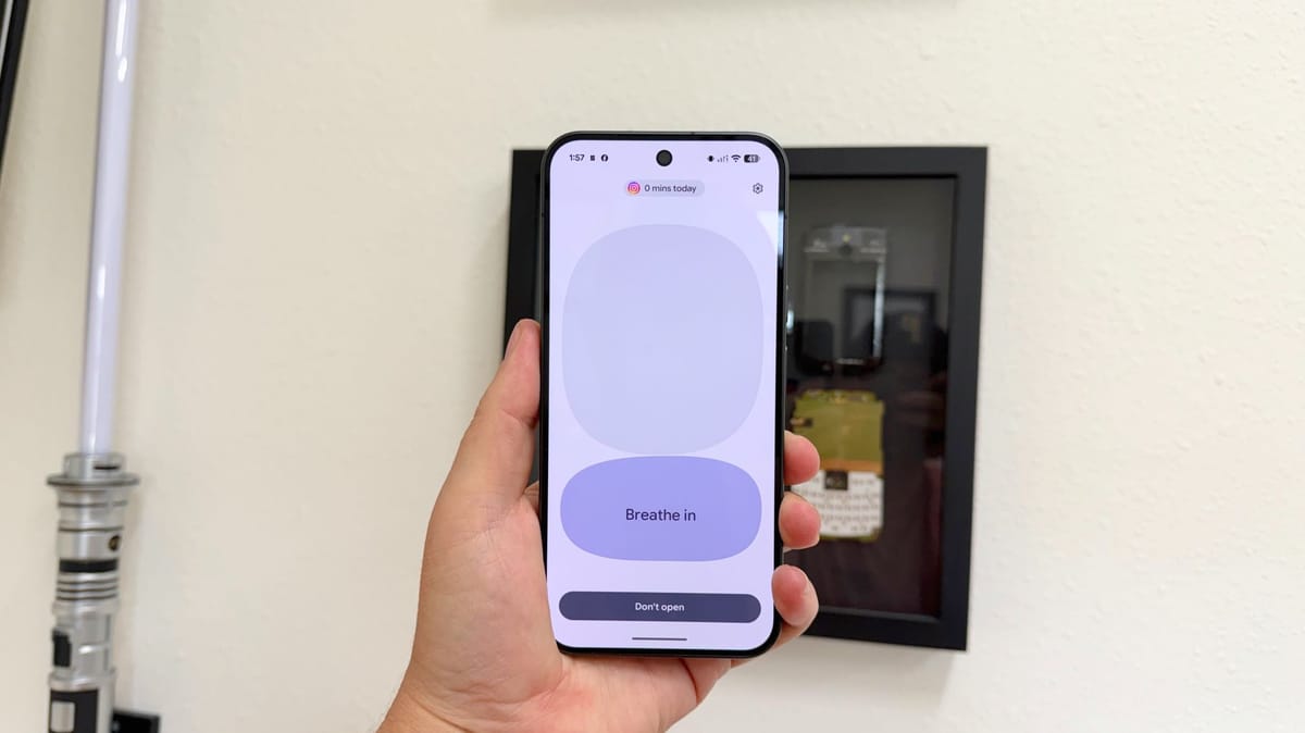 Android's Pause Point cured my doomscrolling — Apple needs to steal it