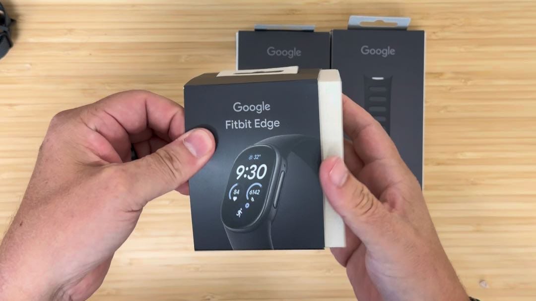 Unboxing the Fitbit Edge: First impressions of Google's new tracker